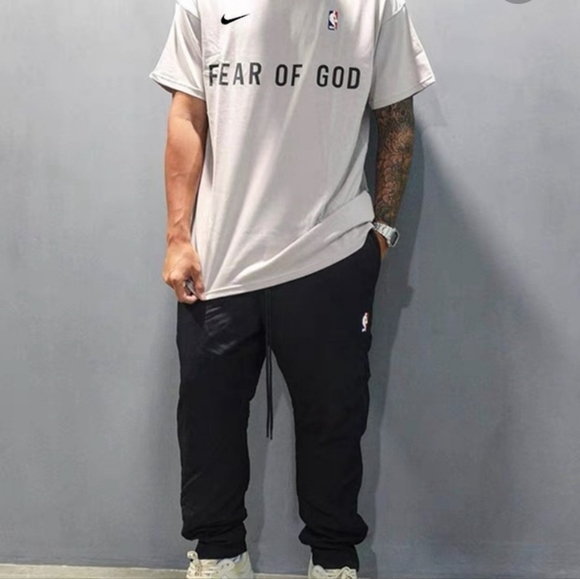 nike x fear of god nba t shirt